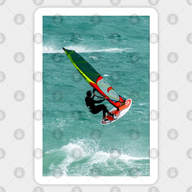 Windsurfing Sticker by Upbeat Traveler